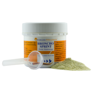 TOLLISAN BRONCHO SPRINT 100 GR - Produtos para pombos - Vet-Schroeder + Tollisan