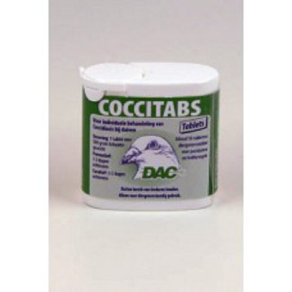 DAC COCCITABS 50 COMP. - Dac Pharma - Tratamentos para Pombos