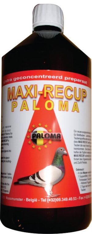 PALOMA MAXI-RECUP 1 LT - Paloma - Tratamentos para Pombos