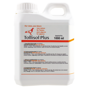 TOLLISAN TOLLISOL PLUS 1 LT - Produtos para pombos - Vet-Schroeder + Tollisan