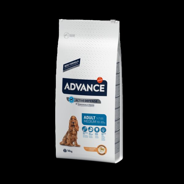 ADV DOG MEDIUM ADULT FRANGO/ARROZ - Advance - Produtos para cão