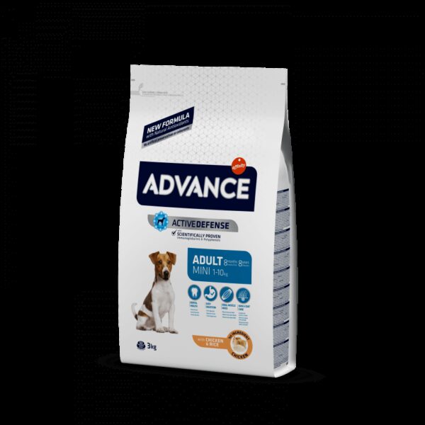 ADV DOG MINI ADULT FRANGO/ ARROZ - Advance - Produtos para cão