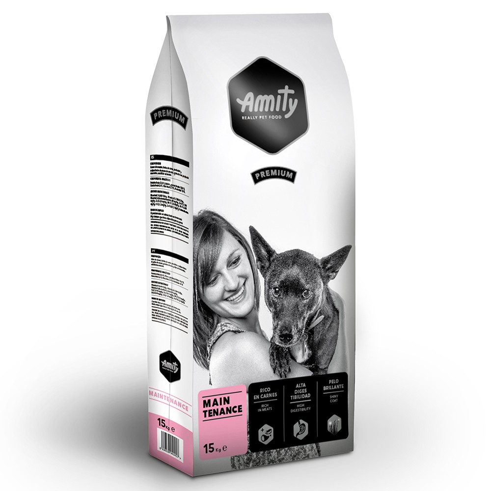 AMITY PREMIUM MAINTENANCE 15 KG AMITY PREMIUM MAINTENANCE 15 KG - Alimentação para cães - Produtos para cão