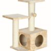 ARRANHADOR LORA P/ GATOS (BRANCO MOSQUEADO) - Acessórios para gato - Produtos para gato