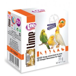 BLOCO MINERAL LARANJA 35 GR BLOCO MINERAL LARANJA 35 GR - Alimentação para aves - Varios