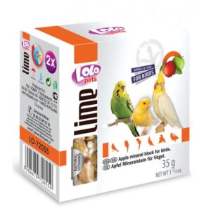 BLOCO MINERAL MAÇA 35 GR BLOCO MINERAL MAÇA 35 GR - Alimentação para aves - Varios