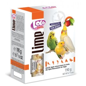 BLOCO MINERAL XL MAÇA 190 GR BLOCO MINERAL XL MAÇA 190 GR - Alimentação para aves - Varios