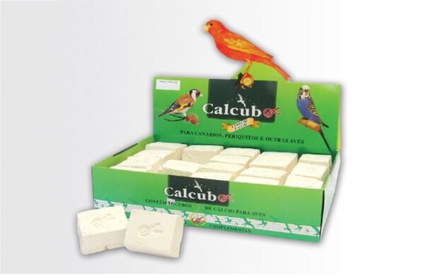 CALCUBEX CUBOS DE CALCIO BICO DURO - Alimentação para aves - Varios