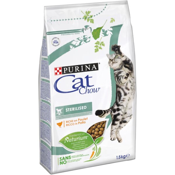 CAT CHOW ESTERILIZADO 1.5 KG - Alimentação para gatos - Produtos para gato