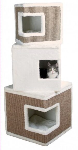 CAT TOWER LILO 123 CM (BRANCO) - Acessórios para gato - Produtos para gato