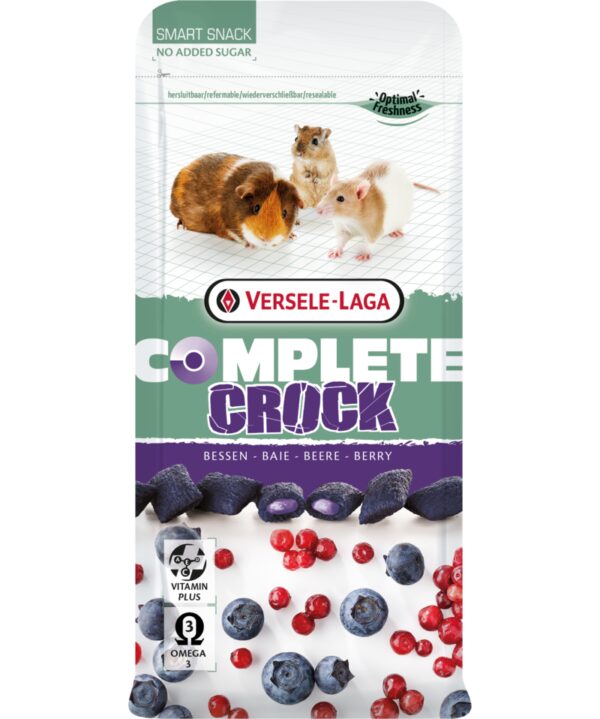 CROCK COMPLETE BAGAS 50 GR - Produtos para roedores - Snacks para roedores