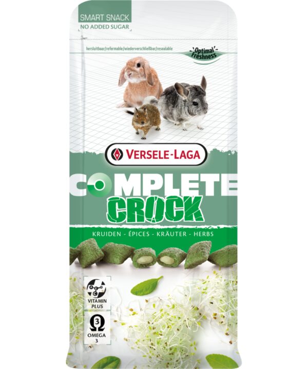 CROCK COMPLETE ERVAS 50 GR - Produtos para roedores - Snacks para roedores