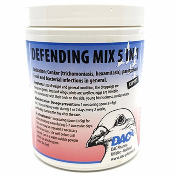 DAC DEFENDING MIX 100 GR - Dac Pharma - Tratamentos para Pombos