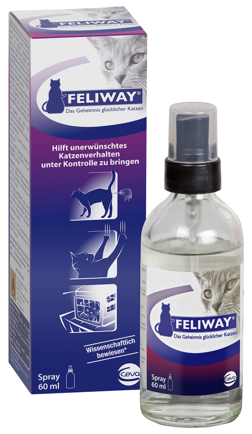 FELIWAY SPRAY 60 ML FELIWAY SPRAY 60 ML - Produtos para gato - Tratamentos vários