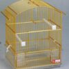 GAIOLA ALUMINIO 404 DOURADA - Gaiolas de alumínio - Produtos para aves