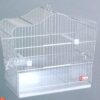 GAIOLA ALUMINIO 51 MALHA FINA PRATA - Gaiolas de alumínio - Produtos para aves