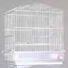 GAIOLA ALUMINIO 512 LORO PRATA - Gaiolas de alumínio - Produtos para aves