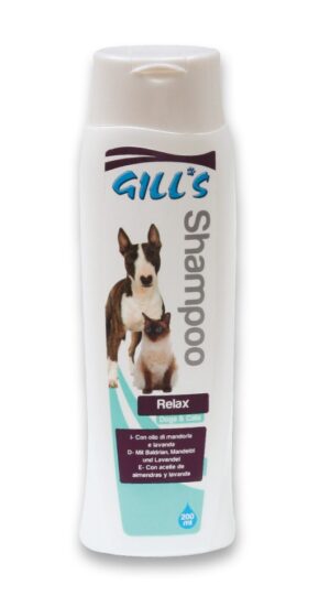 GILL'S CHAMPO RELAX 200 ML - Champoo para cão - Produtos para cão