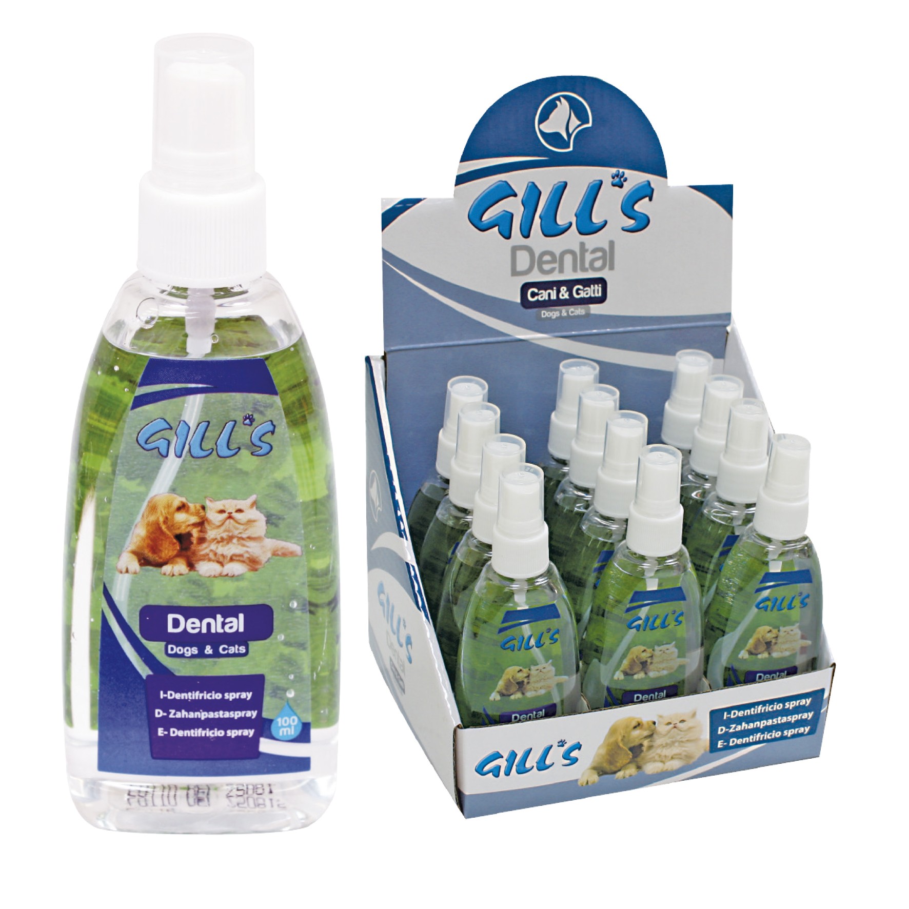 GILL´S DENTAL 100 ML GILL´S DENTAL 100 ML - Higiene para cão - Produtos para cão
