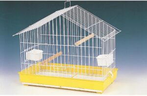 HT GAIOLA MELROS/ROLAS C/ GAVETA - Gaiolas para aves - Produtos para aves