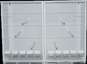 HT PASSARINHEIRA STYLE MAXI 1025*430*780 - Produtos para aves - Viveiros para aves