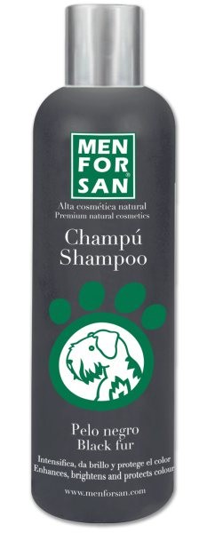 Men For San CHAMPO PELO NEGRO 300 ML - Champoo para cão - Produtos para cão