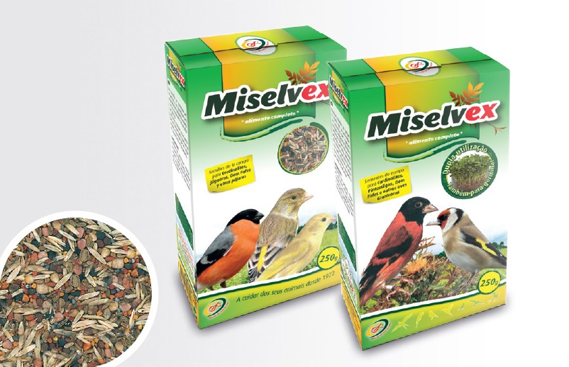 MISELVEX P/PARA AVES SELVAGENS 250 GR MISELVEX P/PARA AVES SELVAGENS 250 GR - Alimentação para aves - Varios