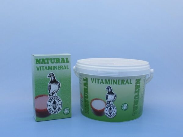 NATURAL VITAMINERAL 2.5 KG - Alimentação para pombos - Suplementos alimento para pombos