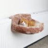 NICHO ALCOFA EM PELUCIA P/ APLICAÇAO EM RADIADORES (BRANCO) - Acessórios para gato - Produtos para gato