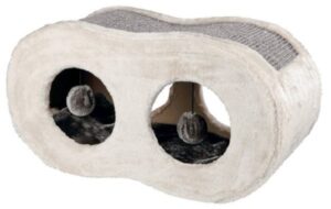 NICHO LIANA C/ ZONA P/ ARRANHAR (CINZA CLARO/ CINZ. PLAT.) - Acessórios para gato - Produtos para gato