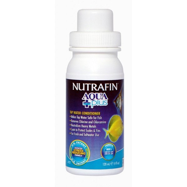 NUTRAFIN AQUA PLUS 120 ML - Produtos para aquariofilia - Tratamento para peixes