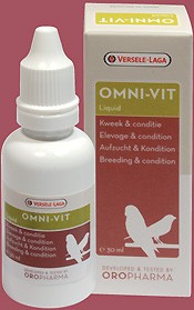 ORO. OMNI-VIT 30 ML - Oropharma - Tratamentos para aves