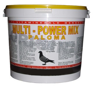 PALOMA MULTI POWER-MIX 5 KG - Alimentação para pombos - Suplementos alimento para pombos
