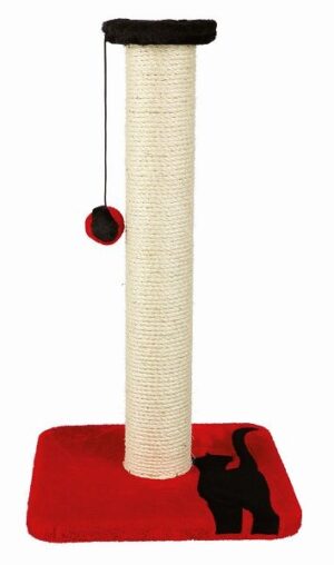 POSTE DE ARRANHAR MENDI (VERMELHO/PRETO) - 61 CM - Acessórios para gato - Produtos para gato