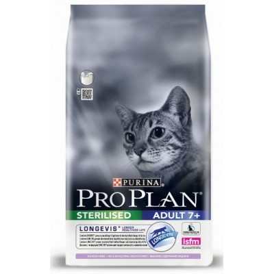 PRO PLAN ESTERILISADO 7+ PERU 3 KG - Alimentação para gatos - Produtos para gato
