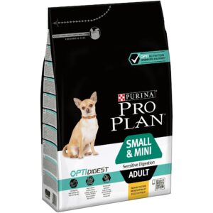 PRO PLAN SMALL & MINI ADULT DIGESTION CHICKEN 3 KG - Alimentação para cães - Produtos para cão