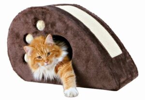 RATO DE ARRANHAR TOPI P/ GATOS (CASTANHO) - Acessórios para gato - Produtos para gato