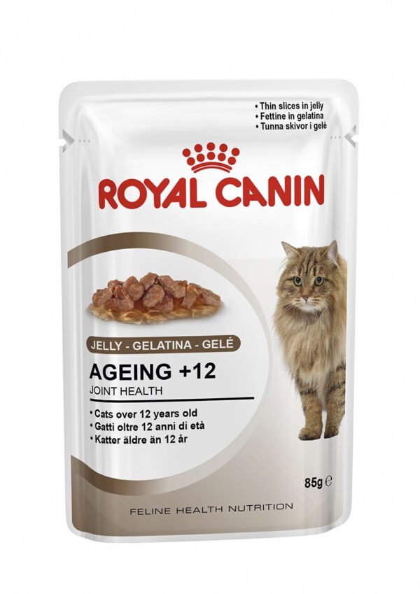 ROYAL CANIN AGEING +12 (jelly) 85 GR - Alimentação Humida para gatos - Royal Canin