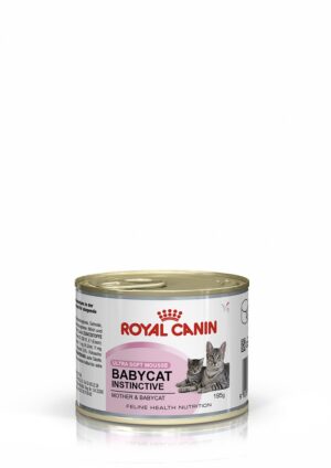 ROYAL CANIN BABYCAT INSTINCTIVE 195 GR LATA - Alimentação Humida para gatos - Royal Canin