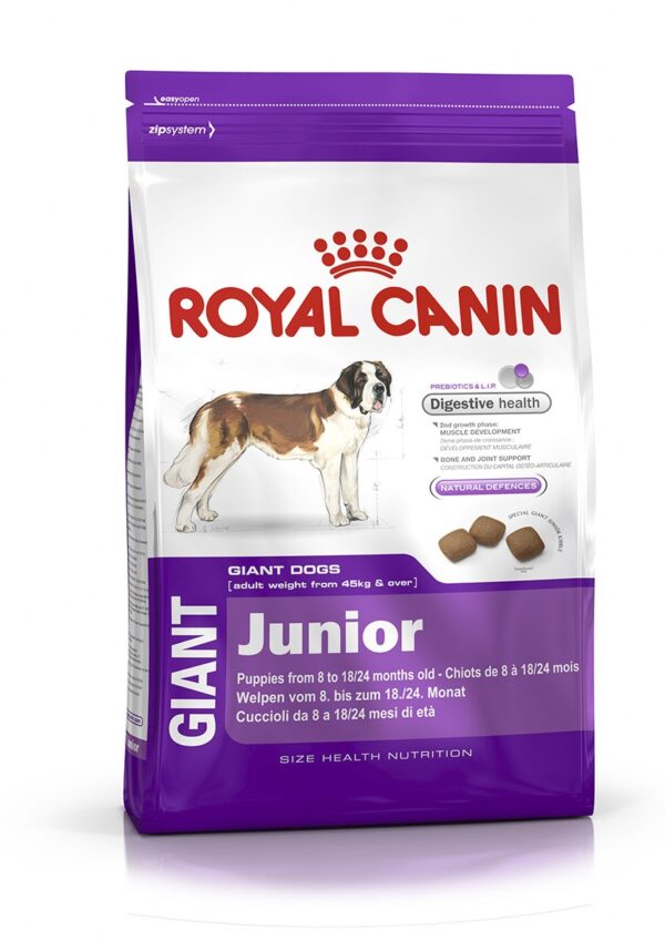 ROYAL CANIN GIANT JUNIOR 15 KG - Alimentação para cães - Royal Canin