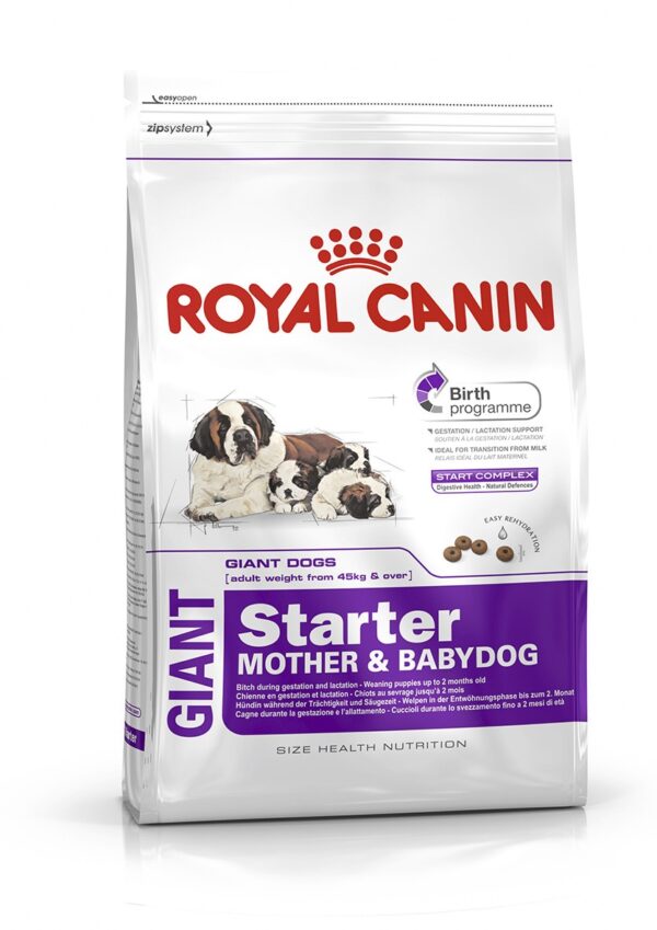 ROYAL CANIN GIANT STARTER M&B 15 KG - Alimentação para cães - Royal Canin