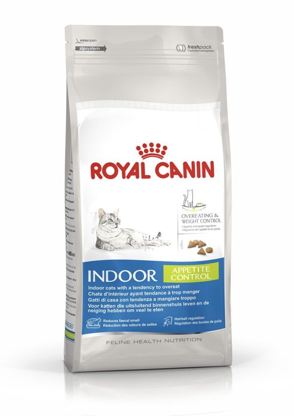 ROYAL CANIN INDOOR APPETITE CONTROL 400 GR - Alimentação para gatos - Royal Canin