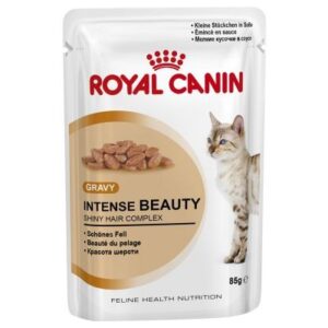 ROYAL CANIN INTENSE BEAUTY (gravy) 85 GR ROYAL CANIN INTENSE BEAUTY (gravy) 85 GR - Alimentação Humida para gatos - Royal Canin