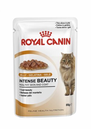 ROYAL CANIN INTENSE BEAUTY (jelly) 85 GR ROYAL CANIN INTENSE BEAUTY (jelly) 85 GR - Alimentação Humida para gatos - Royal Canin