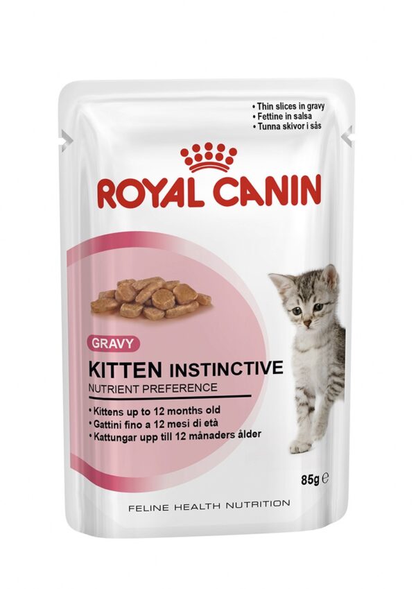 ROYAL CANIN KITTEN INSTINCTIVE (gravy) 85 GR - Alimentação Humida para gatos - Royal Canin