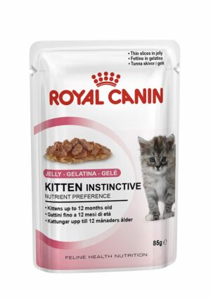 ROYAL CANIN KITTEN INSTINCTIVE (jelly) 85 GR ROYAL CANIN KITTEN INSTINCTIVE (jelly) 85 GR - Alimentação Humida para gatos - Royal Canin