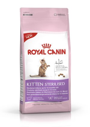 ROYAL CANIN KITTEN STERILISED 2 KG - Alimentação para gatos - Royal Canin