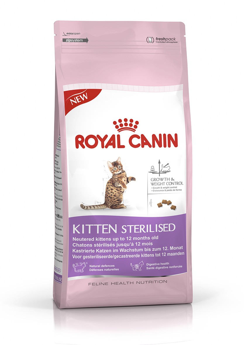 ROYAL CANIN KITTEN STERILISED 4 KG ROYAL CANIN KITTEN STERILISED 4 KG - Alimentação para gatos - Royal Canin