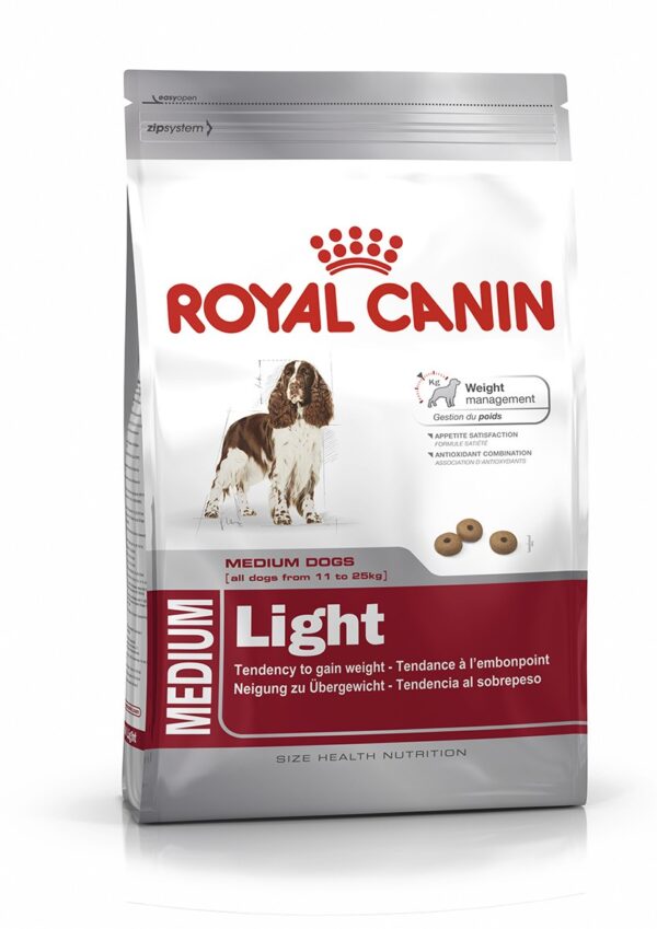 ROYAL CANIN MEDIUM LIGHT 3 KG - Alimentação para cães - Royal Canin