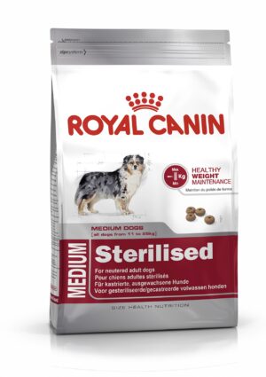 ROYAL CANIN MEDIUM STERILISED 12 KG - Alimentação para cães - Royal Canin